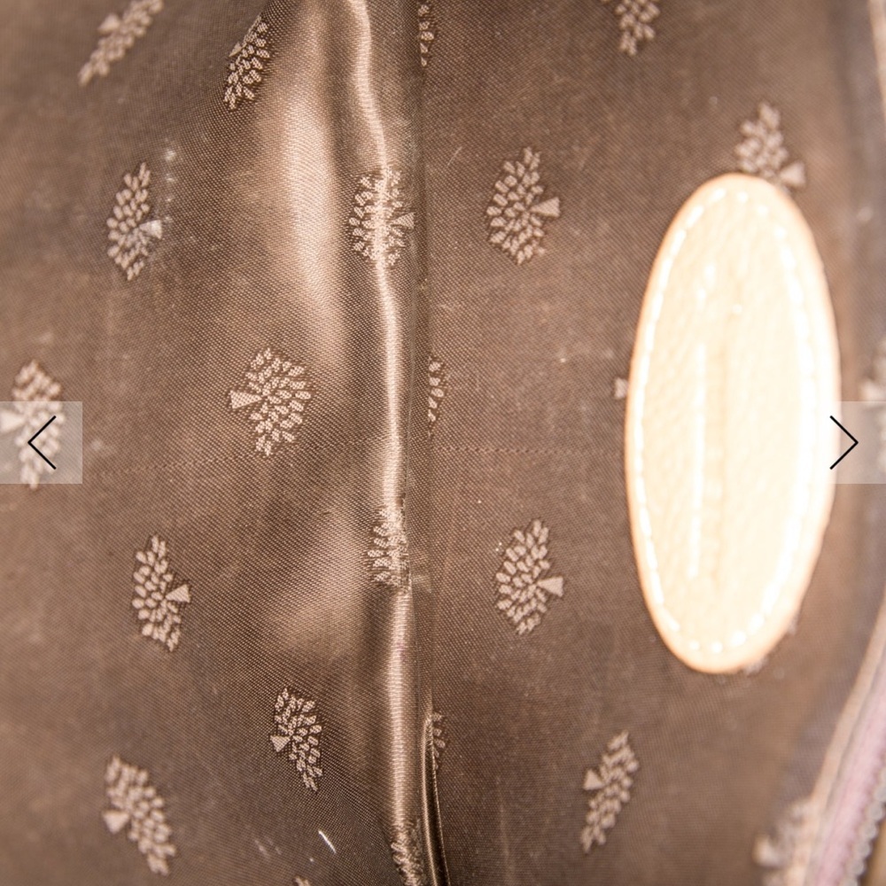 Mulberry Leather Crossbody in tan. - Picture 4 of 7